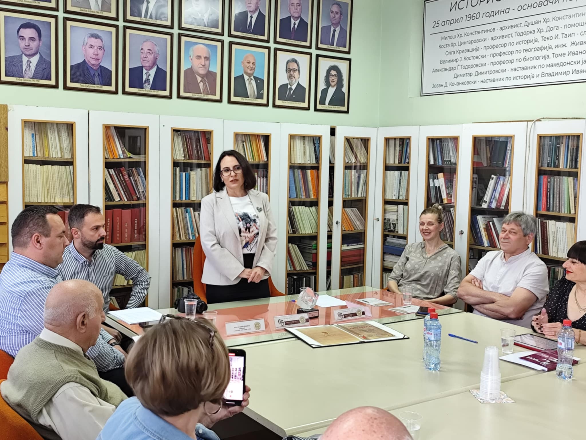 СО НАУЧЕН СОБИР ПО ПОВОД 1140 ГОДИНИ ОД СМРТТА НА СВ. МЕТОДИЈ МНД ГО ОДБЕЛЕЖА И ДЕНОТ НА СЕСЛОВЕНСКИТЕ ПРОСВЕТИТЕЛИ