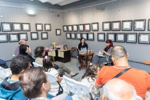 Read more about the article ПРОМОЦИЈА НА КНИГАТА „СУСПЕНДИРАНА ИТНОСТ. ЕСЕИ ОД КРАЈОТ НА ВРЕМЕТО“ ОД ИВАНА ХАЏИЕВСКА