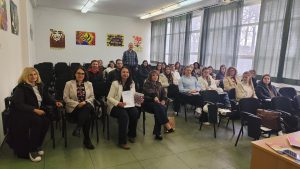 Read more about the article РАБОТИЛНИЦА „ФРАНЦУСКИТЕ ЗБОРОВИ (ГАЛИЦИЗМИ) ВО МАКЕДОНСКИОТ ЈАЗИК“ ВО ОРГАНИЗАЦИЈА НА МАКЕДОНСКОТО НАУЧНО ДРУШТВО – БИТОЛА ВО СОРАБОТКА СО ПЕДАГОШКИОТ ФАКУЛТЕТ – БИТОЛА, УКЛО И ЕВРОПСКАТА УНИВЕРЗИТЕТСКА АЛИЈАНСА КОЛОРС ПО ПОВОД ДЕНОТ НА ФРАНКОФОНИЈАТА